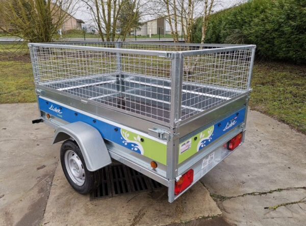 Cadiz aanhanger 205x132x39 + 50 cm netverlenging, nieuw, met 2 jaar garantie.