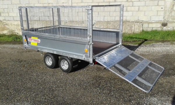 Bateson 2-assige aanhanger Ptac 750 kg