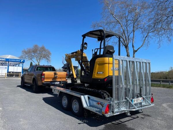 BRENDERUP Machinedrager 3,60 m x 1,79 m 3500 kg