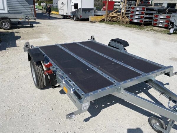Martz TEMA motorfietsdrager met hydraulisch daalsysteem
