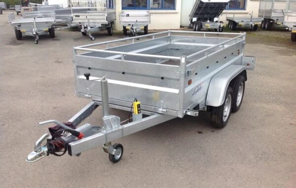 Robuuste Lider kipperoplegger, GVWR 1500 kg, nieuwe dubbele assen met remmen.