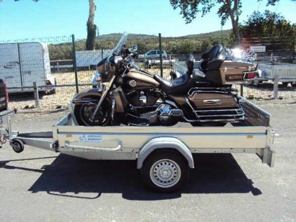 2,60 m basisplatform, met rem, 1000 kg BRENDERUP