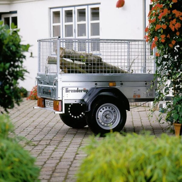 BRENDERUP 1,44 m x 0,95 m 500 kg met verlengstukken