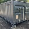 6 meter containerzwembad met tegenstroomsysteem – antracietgrijs