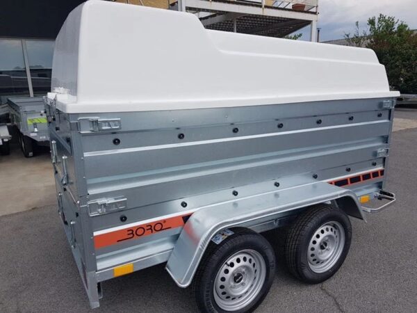 Boro 2-assige bagageaanhanger, 750 kg: Rijden zonder elektronisch rijbewijs