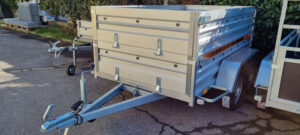 Jalon tweeassige bagageaanhanger, GVWR 750 kg