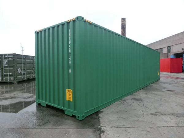 Nieuwe 40-voets high-cube zeecontainer