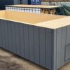 355555 Constructieve polypropyleen container – ideaal voor zwembaden, 6,5 x 2,6 m