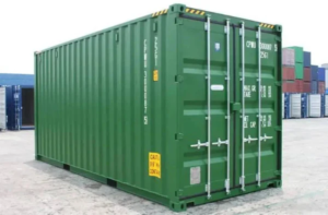 Gebruikte kubieke container van 20 voet hoog