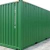 Gebruikte kubieke container van 20 voet hoog