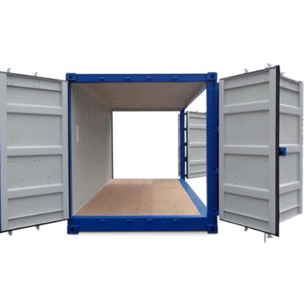 51 (1) 20-voets container met dubbele deur en zijdeur