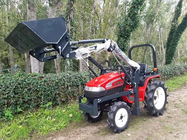 Voorlader voor minitractoren