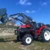 Yanmar F175 minitractor met schep