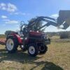 Yanmar F175 minitractor met schep