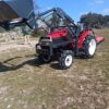 Yanmar F175 minitractor met schep