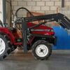 Yanmar KE 4 minitractor met schep