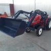 Z55 Mitsubishi MT 155 minitractor met voorlader