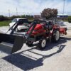 Z555 Mitsubishi MT 155 minitractor met voorlader